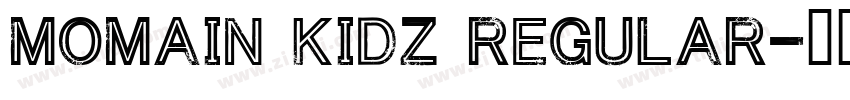 Momain Kidz Regular字体转换